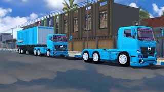 RILIS MOD HINO CONTAINER 2 VARIAN || MOD BUSSID TERBARU