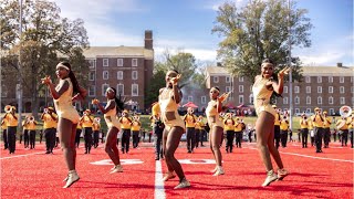 Tuskegee Crimson Pipers Halftime (Field view)  @Clark Atlanta 2024