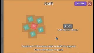 (florr.io) average luck for a small crafting session: