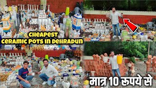 देहरादून में एक मात्र SHOP जहाँ मिलते है सबसे सस्ते CERAMIC POTS | CHEAPEST CERAMIC POTS IN DEHRADUN