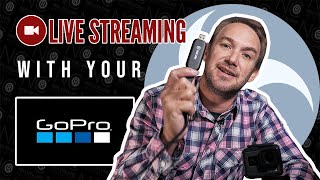 How to LIVE STREAM with your GOPRO Hero 7 - Webcam via OBS Studio