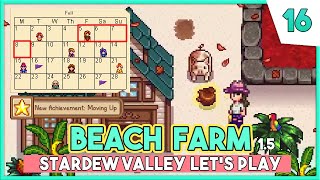 Truffles, FINALLY | Stardew Valley 1.5 Beginner's Guide LP 🐚 Beach Farm Ep.16