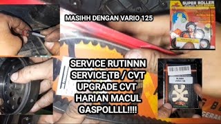 UPGRADE CVT VARIO 125 TARIKAN LEBIS RESPONSIP DAN BERTENAGA SIAP GASPOLL