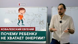 Почему ребенку не хватает энергии? Ковалевский Евгений