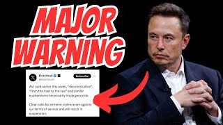 Elon Musk Bans Term “From The River To The Sea..” On X