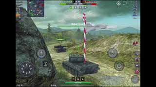 Танки не статиста. WoT Blitz. Катаю 3 боя на АМХ 50 120