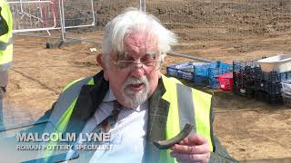 Roman industry and Romano-British Temple at Newington, Kent, UK