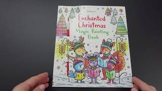 Usborne - Enchanted Christmas Magic Painting Book