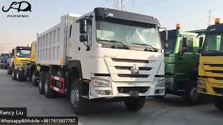 howo very know famous brand 10 wheel tipper truck for sand and stone transportation for sale