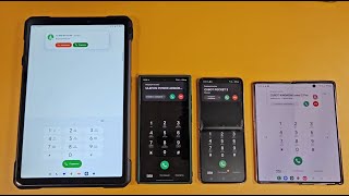 ONE BIGGEST 3 GALAXY INCOMING CALL TANK PAD VS SAMSUNG S24 ULTRA Z FLIP + Z FOLD