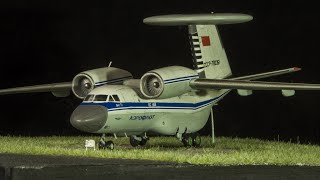 Amodel 1/144 An-71  Museum exhibit [full video build]