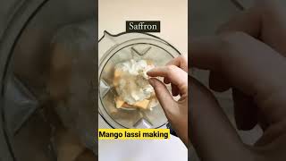 simple mango 🥭🥭🥭 lassi making process