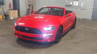 2018 Ford Mustang CONVERTIBLE ECOBOOST PREMIUM PACKAGE