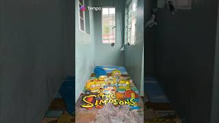 Bottle Collision Of The Simpsons #shorts #likeandsubscribe #satisfying #tempo #tempoapp