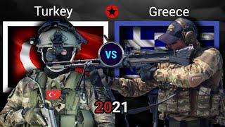 Turkey Vs Greece Military Power comparison 2021 | Greece vs Turkey