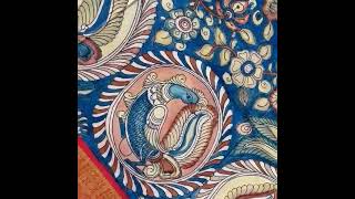 kalamkari pure kanchi silk handloom saree highquality bestprice.