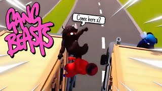 GANG BEASTS FUNNY MOMENTS... | MUST WATCH!!