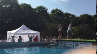 Baloo at dog diving competition - semi finals!