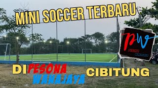 Mini Soccer Terbaru di Pesona Wanajaya Cibitung