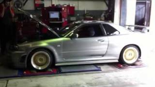 CRD tuned Nissan Skyline GTR R34 with HKS V-cam RB26