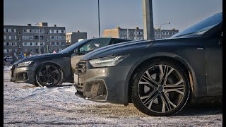 AUDI A7  FUN ON ICE