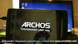 OpenAOS Multiboot and Gingerbread on Archos Gen8 devices