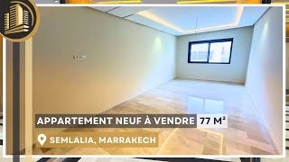 Appartement neuf à vendre 77m² , Semlalia MARRAKECH