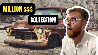 A Millionaires Abandoned Classic Car Collection - INSANE!