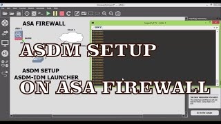 ASDM Setup on Cisco ASA 5520 Network Firewall GNS3 | cisco asa ios | 5505 | 5510 | 5520