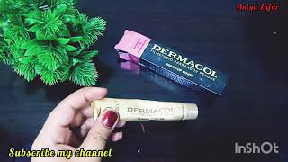 |Dermacol Foundation review | |Darmacol foundation used| #AniqaZafar