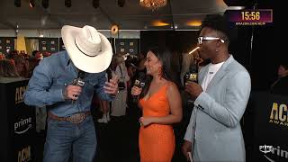 Cody Johnson on the Red Carpet at the 2023 ACM Awards