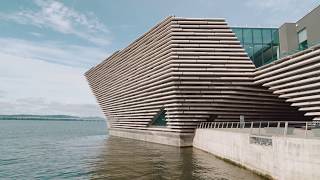 Kengo Kuma's V&A Dundee completes