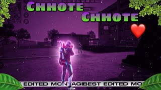 Chhote Chhote Beat Sync Montages Video||Free Fire Montages Video\\Hancy FF YT