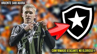 🚨🚨 NOVIDADE |TEXTOR CONFIRMA A CONTRATAÇÃO DE ATACANTE URUGUAI HOJE | NOTÍCIAS DO BOTAFOGO FR !!