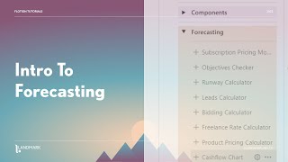 Intro to Forecasting | Flotion Tutorial (Notion Superpowers)