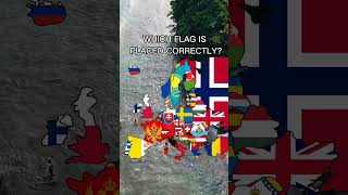 Which flag is placed correctly #geography #flag #country #shorts #viral #fypシ #capcut