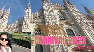 CARNIVAL 2023 AT PIAZZA DUOMO ITALY #simplyajanevlog#duomo#italy#carnivale