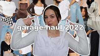 garage clothing try on haul 2022