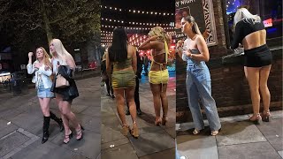 Friday Night Liverpool City England Nightlife 2024  Part 2.