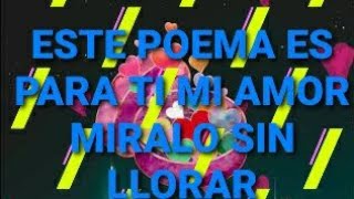 Me estoy volviendo soñador por ti   carta y poema para ti