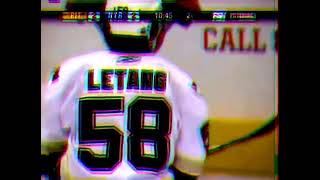 Kris Letang's first NHL goal back in 2006