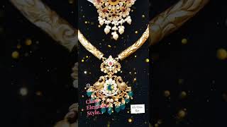 #shagunjewellers #necklace #alwal #916halmarkgold #gold #light weight #trending