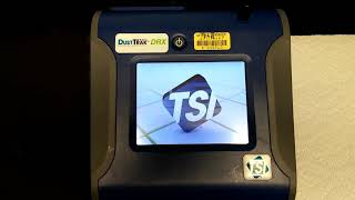 How to calibrate TSI DustTrak DRX with a Zero Filter