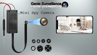 Hidden spy Security Camera Wireless connect mobile