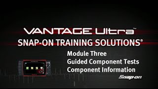 VANTAGE Ultra Training Module 03 | Snap-on Diagnostics UK