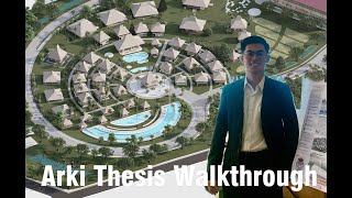 My Architectural Thesis Walkthrough | Wellness Resort