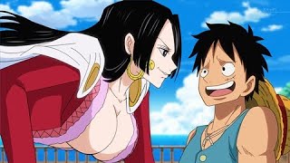 Luffy finally accepts Boa Hancock as his wife in One Piece