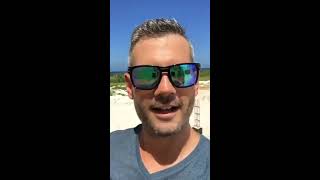 Our Facebook Live Broadcast from our Beach