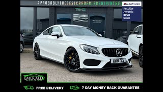 2018 18 MERCEDES-BENZ C-CLASS 2.1 C 250 D AMG LINE 2D 201 BHP R80DCE