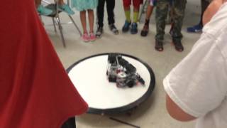 Lego Robotics at STEM Camp- Sumo Takedown!